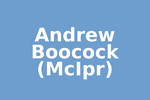 Andrew Boocock (McIpr)