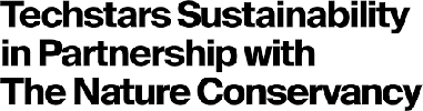 Techstars Sustainability, in partnership with The Nature Conservancy